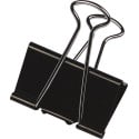 Q-CONNECT Foldback Clips Black 19mm Box of 10