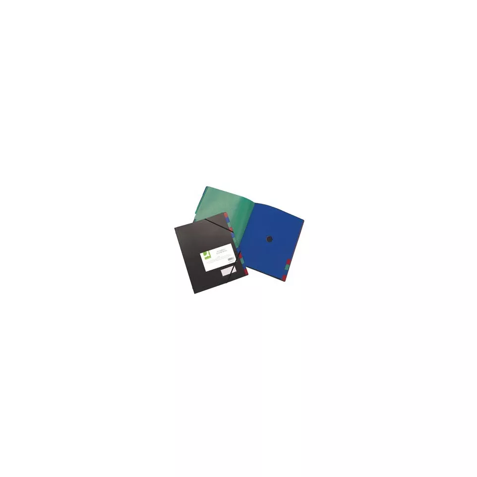 Q-Connect A4 12-Section Polypropylene...