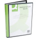 Q-CONNECT Customisable A4 Display Book 40 Pockets Black