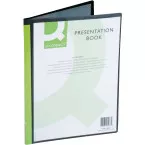 Q-CONNECT protège-documents personnalisable A4 10 pochettes noir