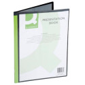 Q-CONNECT protège-documents personnalisable A4 10 pochettes noir