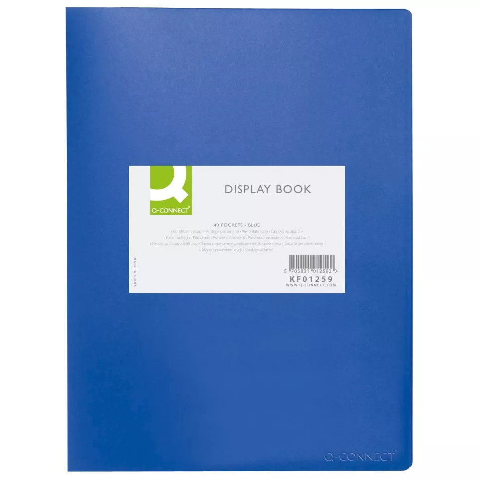 Q-CONNECT protège-documents, A4, 40...