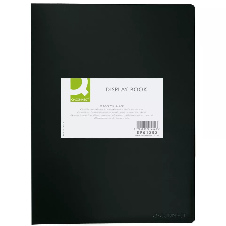Q-CONNECT display book A4 20 pockets...