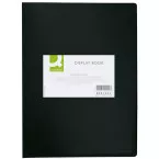 Q-CONNECT protège-documents, A4, 20 pochettes, noir