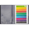 Q-CONNECT display book A4 20 pockets black