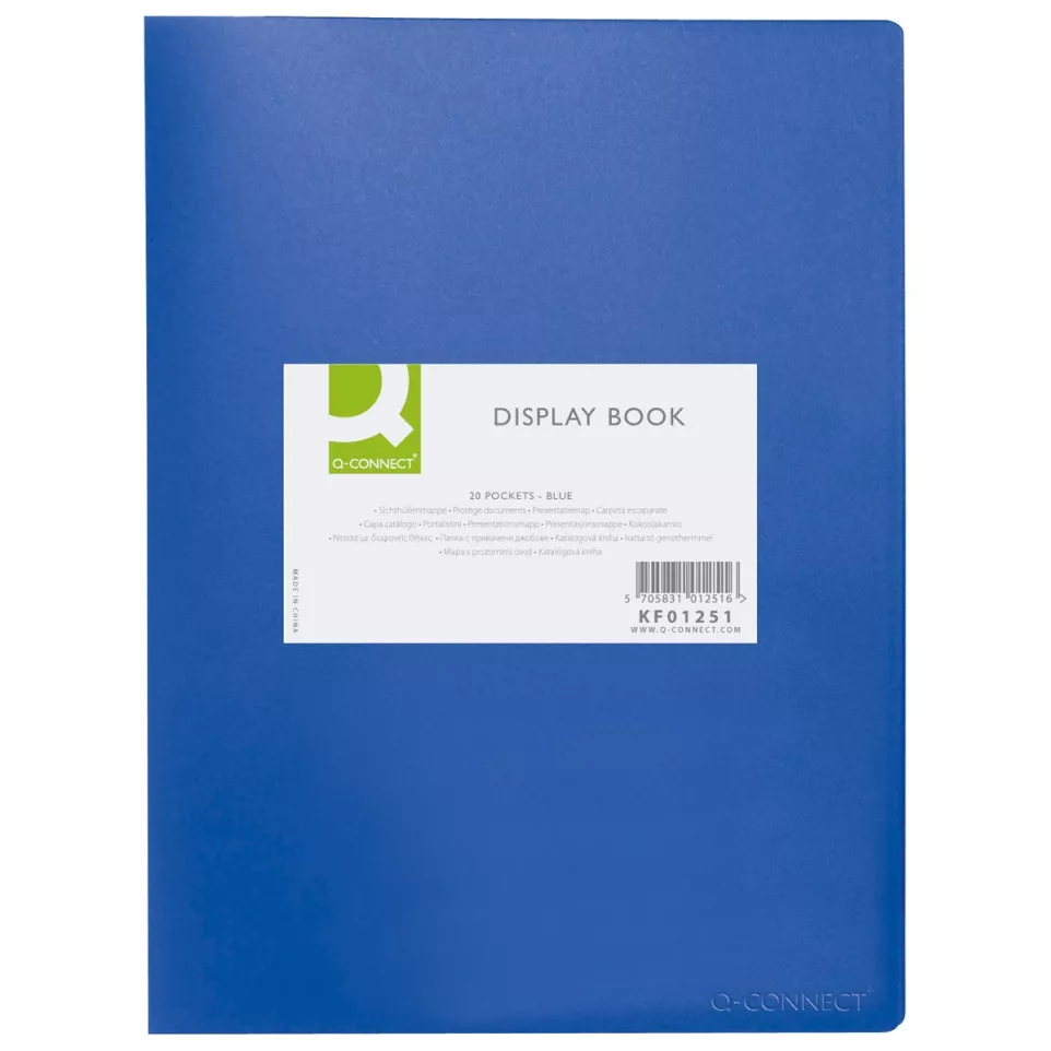 Q-CONNECT protège-documents, A4, 20...