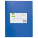 Q-CONNECT protège-documents, A4, 20 pochettes, bleu
