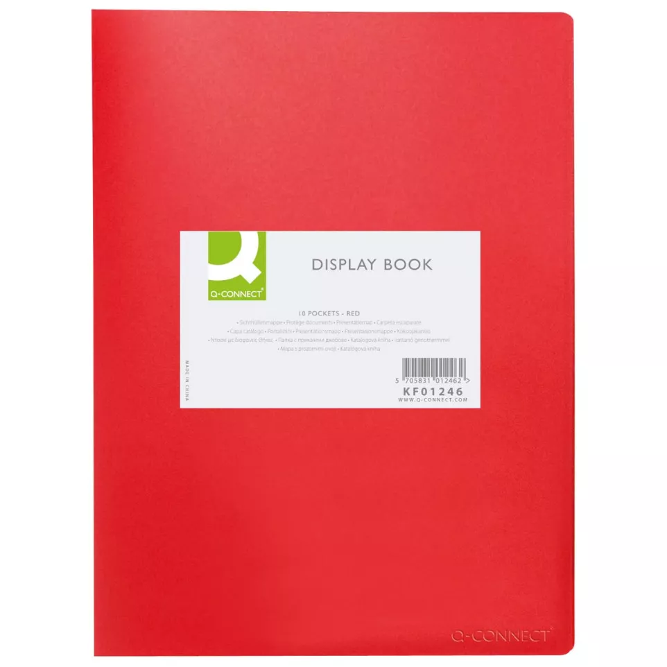 Q-CONNECT protège-documents, A4, 10...