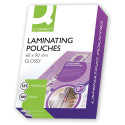 Q-CONNECT laminating pouches 2x125 microns 60x90mm pack of 100