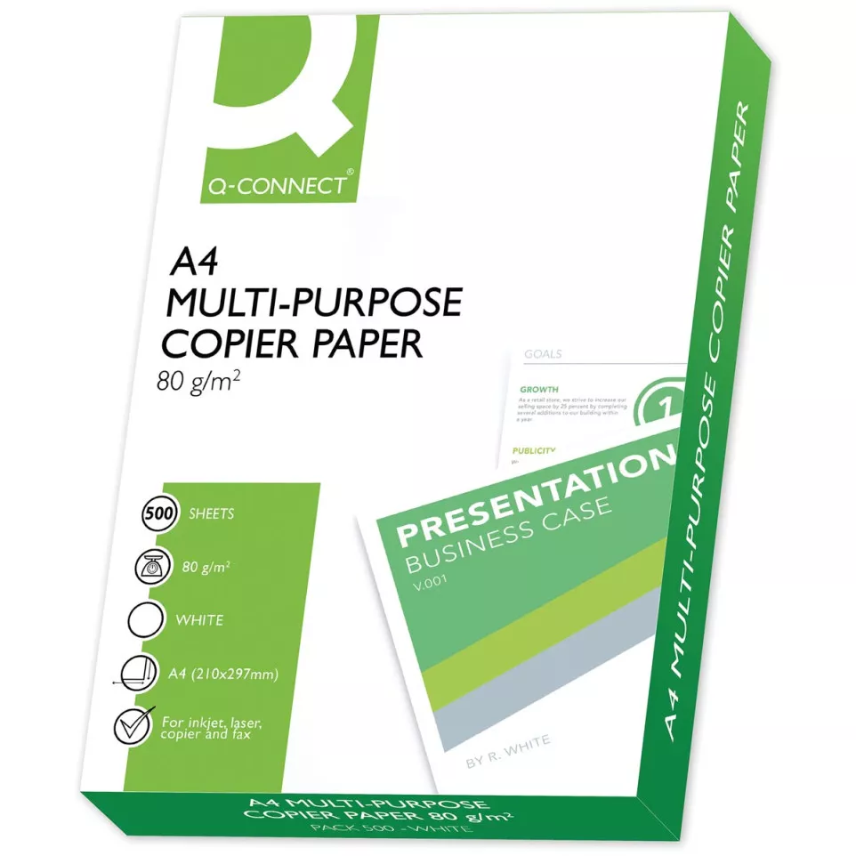 Q-CONNECT kopieerpapier, ft A4, 80 g,...