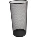 Q-Connect Mesh Round Umbrella Stand Black 22.6L