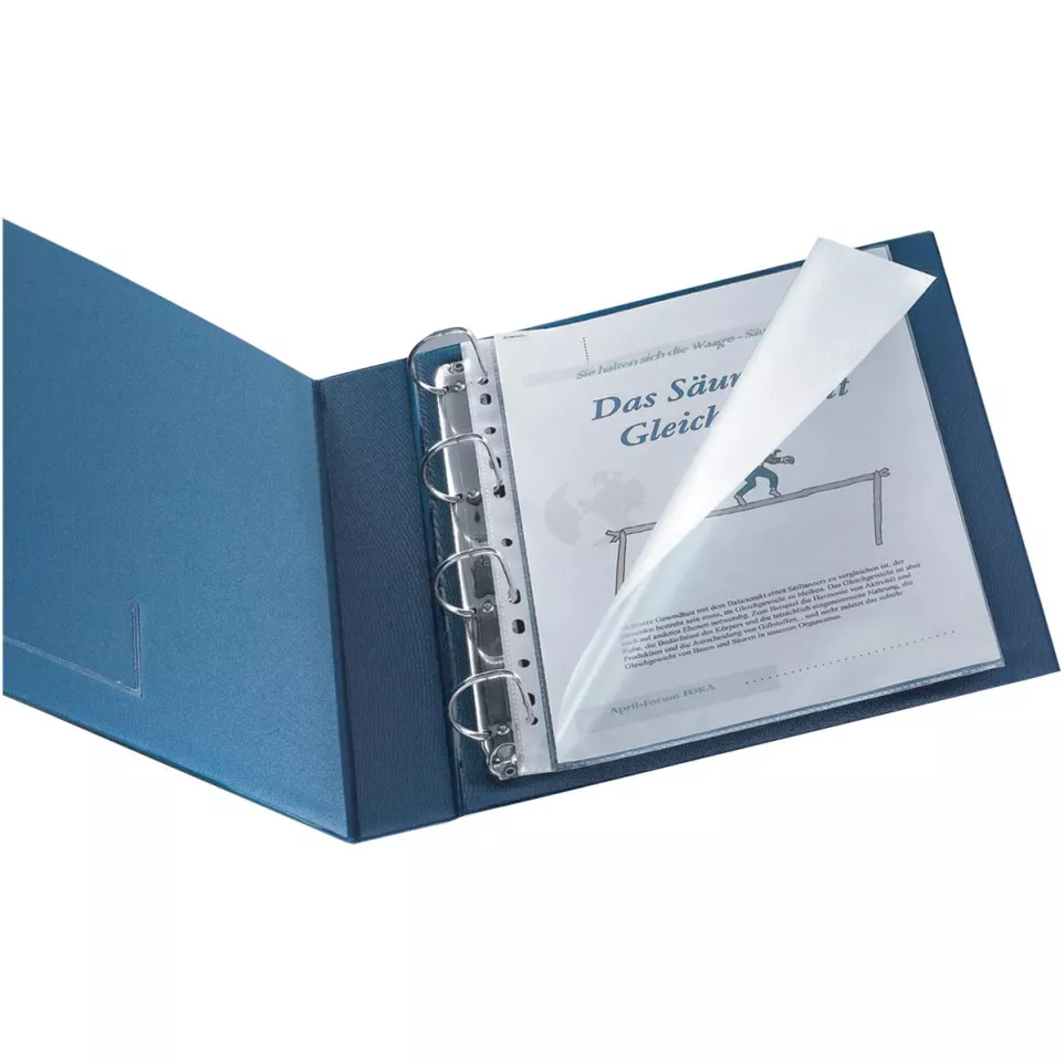 Q-Connect A4 Plastic Punched Pockets...