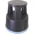 Q-CONNECT tabouret, plastique, noir