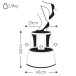 Q-Connect black plastic stool