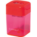 Q-CONNECT taille-crayon, 2 trous couleurs assorties