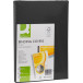 Q-Connect A4 Leather-Grain Binding Covers 250gsm Black Pack of 100