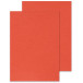 Q-CONNECT dekblad A4 leder 250 grams 100 stuks rood