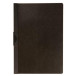 Q-CONNECT Klemmap metalenclip A4 60 vel Transparant zwart