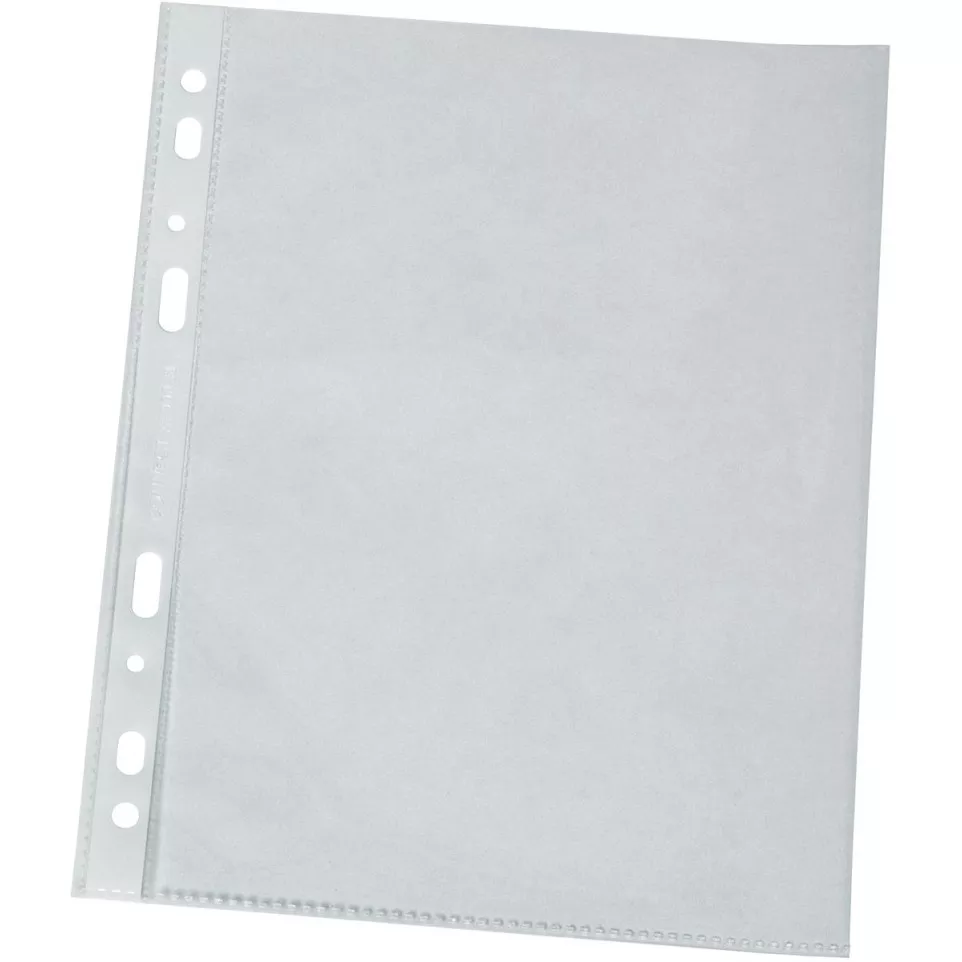 Q-Connect A4 11-Hole Punched Clear...