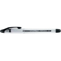 Q-CONNECT Delta stylo, 0,4 mm, pointe moyenne, noir