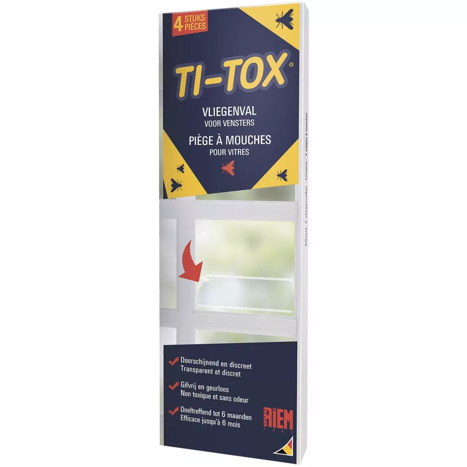Riem Ti-Tox autocollant anti-mouches,...
