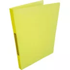 Alpha A4 Polypropylene Ring Binder 2 Rings 16 mm Yellow