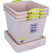 Really Useful Box Recycled 60L Stacking Storage Box Grey