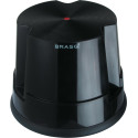 Essential Black Plastic Stool