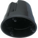 Essential Black Plastic Stool