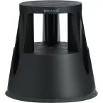 Comfort Plastic Stool, Black