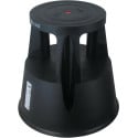 Comfort Plastic Stool, Black