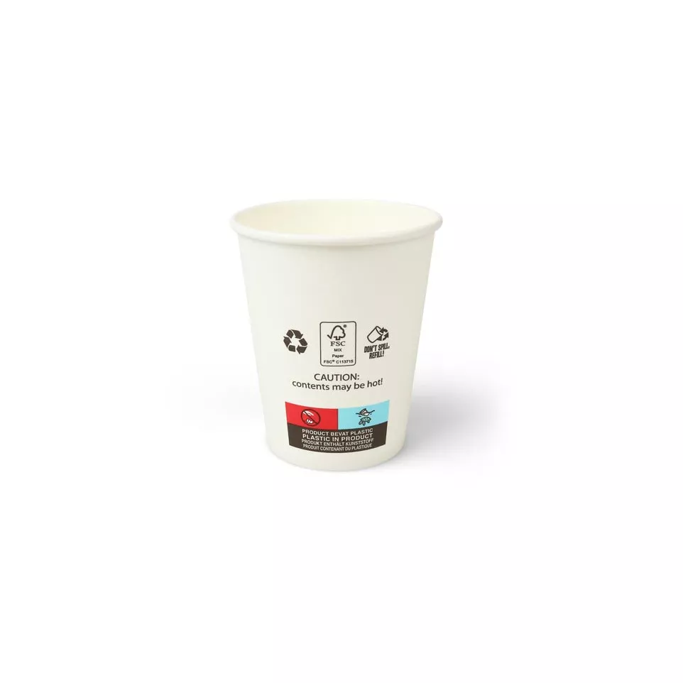 Gobelet en carton, 150 ml, blanc,...