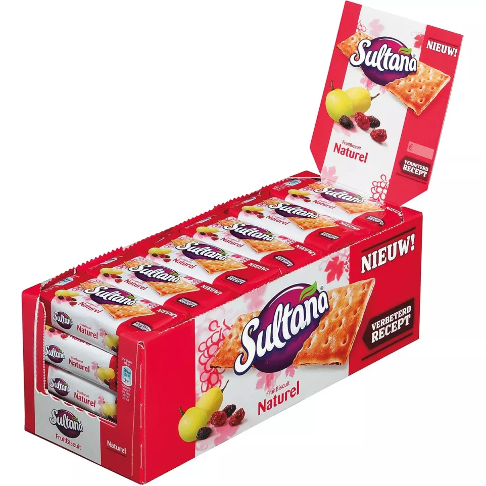 Sultana Fruitbiscuits Naturel 3-pack,...