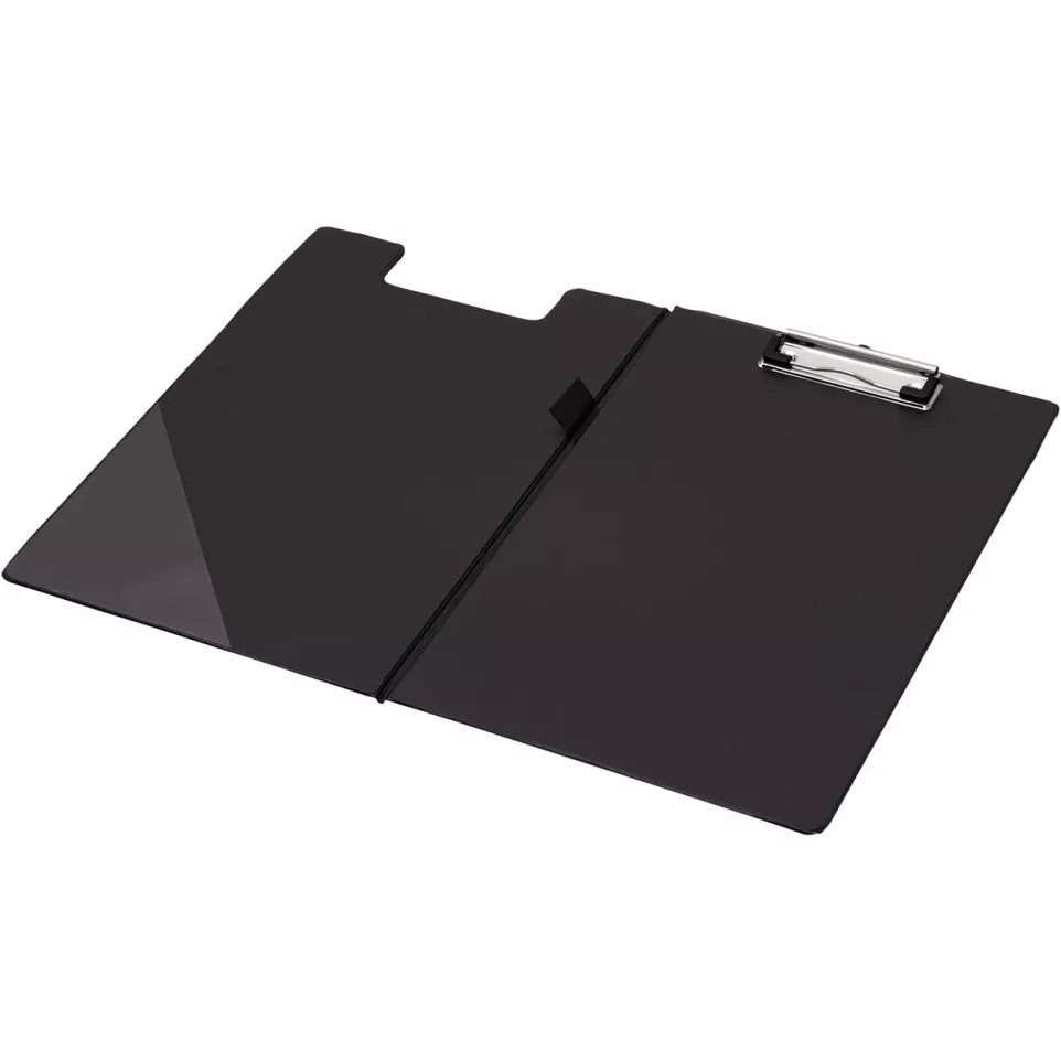 Q-Connect Double Clipboard PP A4 Black