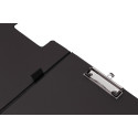 Q-Connect Double Clipboard PP A4 Black