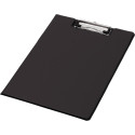 Q-Connect Double Clipboard PP A4 Black