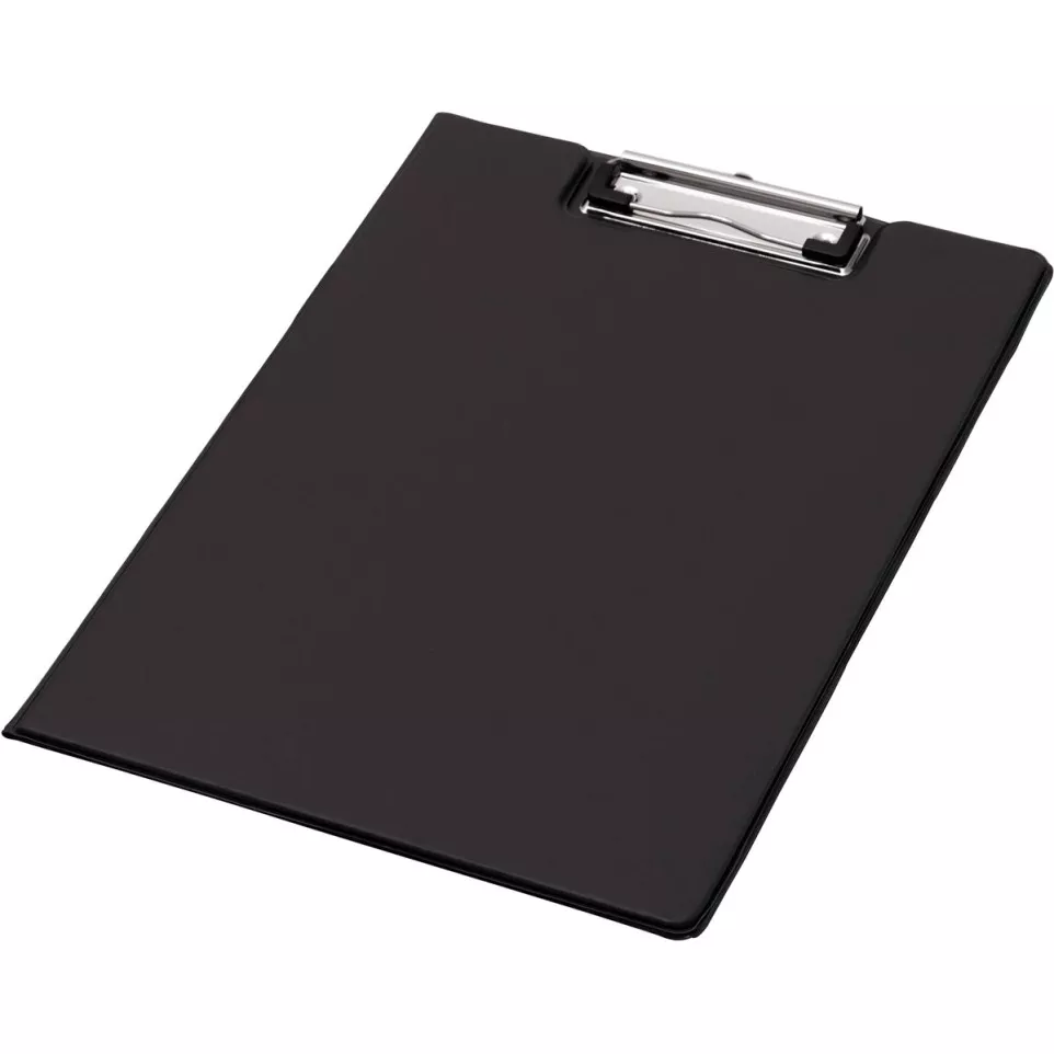 Q-Connect Double Clipboard PP A4 Black
