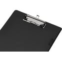 Q-CONNECT klemplaat, PP, ft A4, zwart