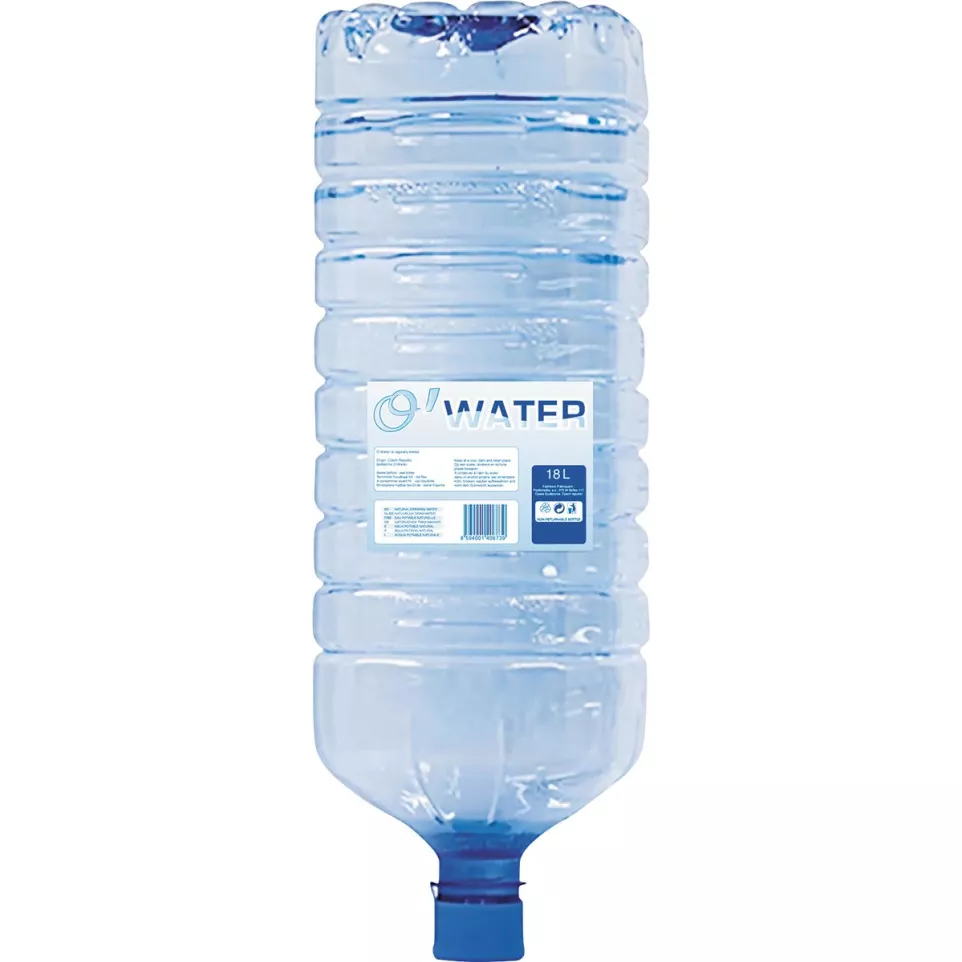 O-water bronwater, fles van 18 liter