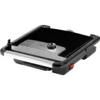 Domo grill multifonctionnel, inox, noir