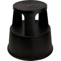 Desq tabouret, plastique ABS, noir