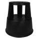 Desq tabouret, plastique ABS, noir