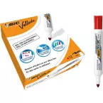 Bic marqueur pour tableaux blancs Velleda 1711, rouge