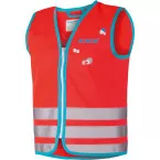 Wowow Crazy Monster Jacket gilet de sécurité, rouge, M (enfant)