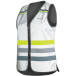 WOWOW Lucy Jacket Full Reflective Safety Vest Grey S Adult