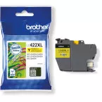 Genuine Brother LC422XLY High Yield Ink Cartridge Yellow 1500 Pages
