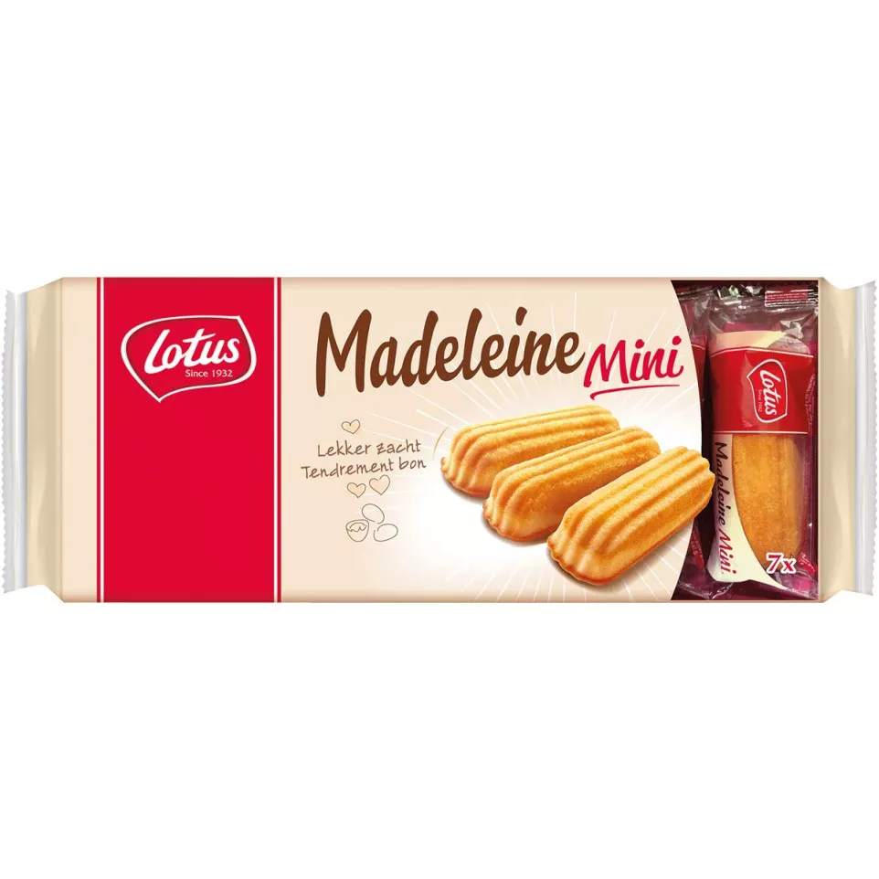 Lotus Madeleine Mini, 17 g, pak van 7...