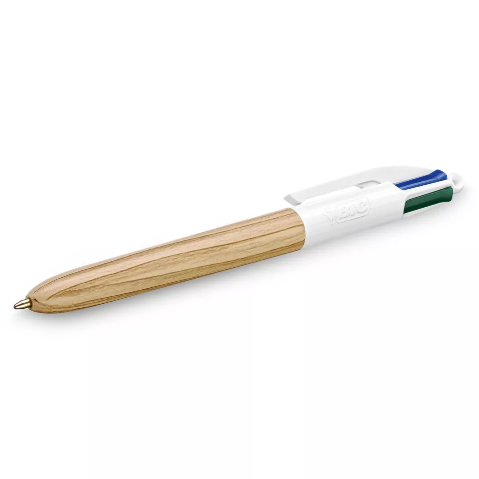 Bic Colours Wood 4-kleurenbalpen,...