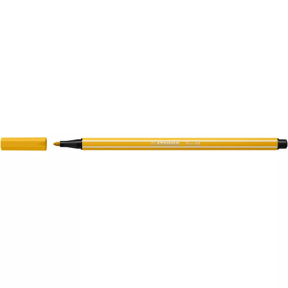 STABILO Pen 68 feutre, jaune curry