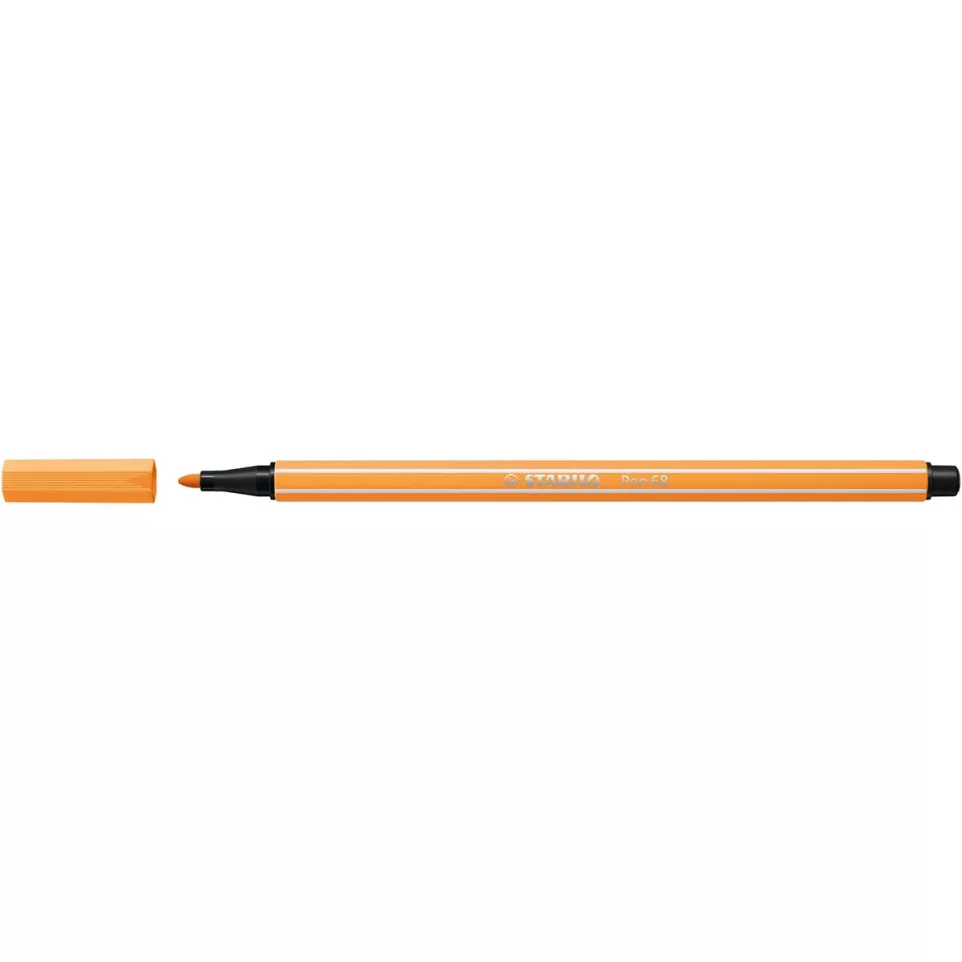 STABILO Pen 68 viltstift, papaya oranje